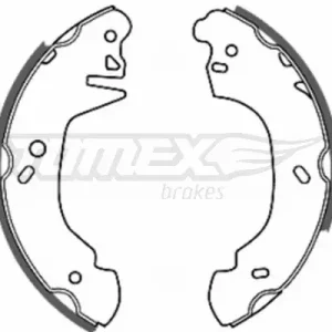 Nowy Zestaw szczęk hamulcowych TOMEX BRAKES TX 20-34