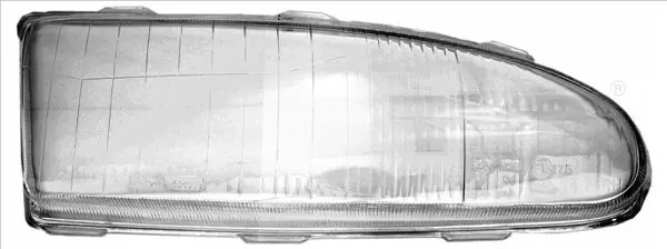 Kup teraz Szyba rozpraszająca reflektora, reflektor TYC 20-3456-LA-1