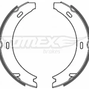 Popularny Zestaw szczęk hamulcowych TOMEX BRAKES TX 20-37
