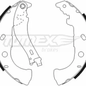 Premium Zestaw szczęk hamulcowych TOMEX BRAKES TX 20-52