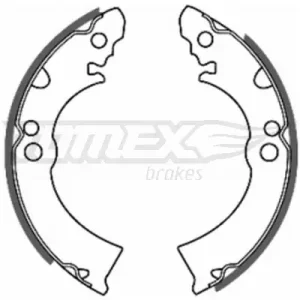 Zestaw szczęk hamulcowych TOMEX BRAKES TX 20-63 Wyjątkowa oferta