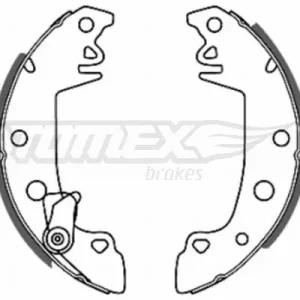 Zestaw szczęk hamulcowych TOMEX BRAKES TX 20-68 Nie przegap