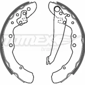 Zestaw szczęk hamulcowych TOMEX BRAKES TX 20-70 Zamów dziś