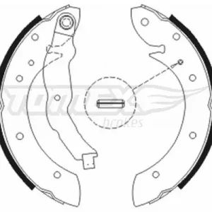 Kup teraz Zestaw szczęk hamulcowych TOMEX BRAKES TX 20-79
