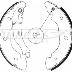 Bezpieczna płatność Zestaw szczęk hamulcowych TOMEX BRAKES TX 20-94