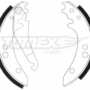 Zestaw szczęk hamulcowych TOMEX BRAKES TX 20-97 Oferta