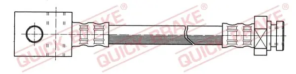 Zamów teraz Przewód hamulcowy elastyczny QUICK BRAKE 60.003