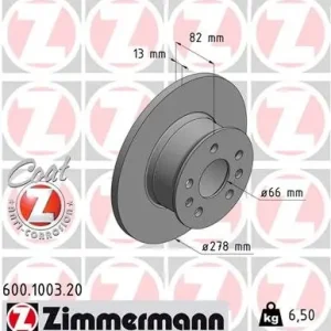Tarcza hamulcowa ZIMMERMANN 600.1003.20 Wybór klientów