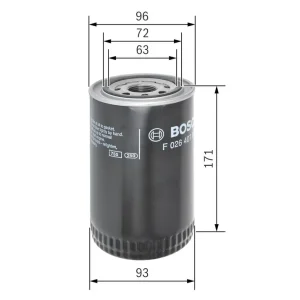 Oferta limitowana Filtr oleju BOSCH F 026 407 057
