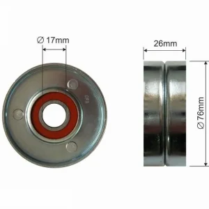 Do wyczerpania zapasów Rolka napinacza CAFFARO 184-00 1027404