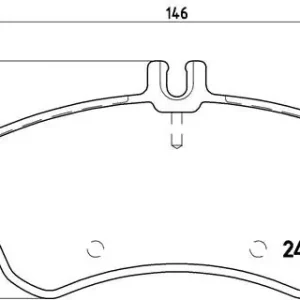 Klocki hamulcowe BREMBO P50070 54200920 Wyjątkowa oferta