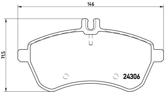 Klocki hamulcowe BREMBO P50070 54200920 Wyjątkowa oferta