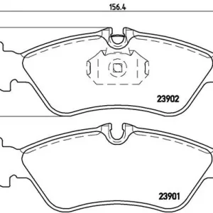 Bestseller Klocki hamulcowe BREMBO P50082 21592188