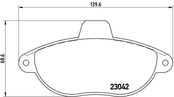 Klocki hamulcowe BREMBO P23072 23042190 Najlepsza cena