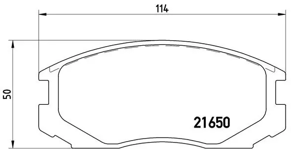 Zamów teraz Klocki hamulcowe BREMBO P54015 X3511001