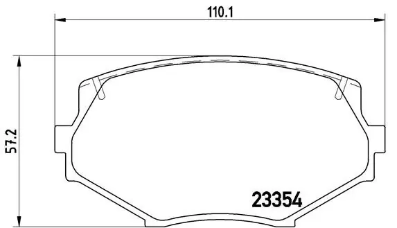Klocki hamulcowe BREMBO P49020 N0Y33323Z Dostępne od ręki