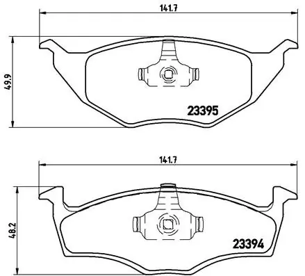 Klocki hamulcowe BREMBO P85055 23131.14.3 Kup teraz